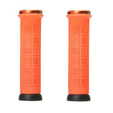 ODI Bicycle Lock Grips MTB Mountain Bike Handlebar Cover Anti-Slip Road Bike Grips Road Bike Grips Bicycle Accessories Orange