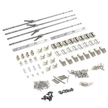 1/14 Kit de Atualização de Hinge de Trava de Metal para Porta de Contêiner RC para - Peças de Modificação para Simulação de Contêiner RC