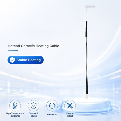 For  Kobra X Hotend Ceramic Heating Cable Stable Heating and High Temperature Resistance Cable 3D Printer Parts 1