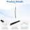 For  Kobra X Hotend Ceramic Heating Cable Stable Heating and High Temperature Resistance Cable 3D Printer Parts 3