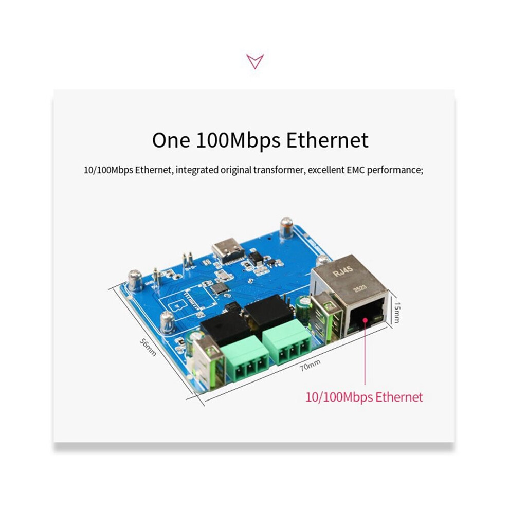 Rpi Extension RPi0-DRS485 Carte D'Extension RS485 Double pour Raspberry Pi Zero/Zero2 ...