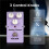 NUX Analog Chorus Gitarr Effekter Pedal, Vintage Analog Chorus Effekt, True Bypass för Elgitarr 2