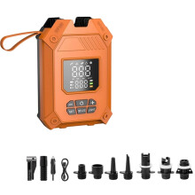 Portable 25PSI Electric Paddleboard Pump Rechargeable Pump Dual Stage Inflation Portable for Kayaks 12000mAh