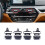 Air Conditioning Vent Outlet Tab Clip for  5 Series G30 G31 2017-2023 Front Left+Middle+Right 3