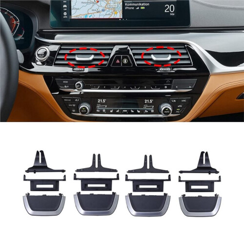 Air Conditioning Vent Outlet Tab Clip for  5 Series G30 G31 2017-2023 Front Left+Middle+Right 2