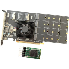 High Speed PCIe Uitbreidingskaart Adapter PLX8749 Non-Split Converter, PC U.2 SSD GPU Uitbreidingskaart met Compatibel Module