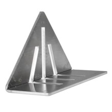 22.5-90 Miter Square Ruler,High Precision Miter Triangle Ruler for Square Tubing,Round Pipes, Angle Iron, Flat Stee