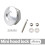 4pc 32mm Aluminum Universal Push Button Quick Release Car Front Bumper Hood Pin Engine Bonnet Lock for Racing Silver 3