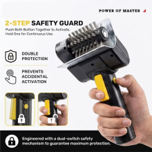 Portable Electric Grill Brush High Speed Handheld BBQ Cleaning Brush Efficient Rechargeable Grill Brush