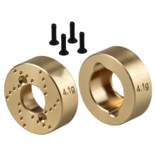 Voor Axial SCX30 1/30 Messing Achternaaf RC-Modelauto Upgrade Accessoires