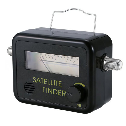 Professional Satellite Finder Signal Meter - Accurate Pointer Type for Dish Alignment & Easy Satellite Acquisition