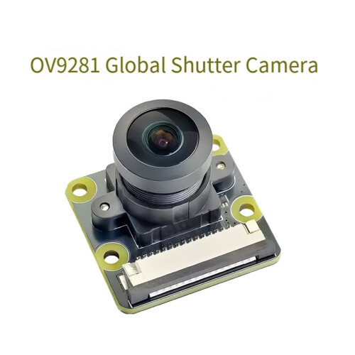 Module Caméra OV9281 pour Raspberry Pi 4B/5B/Zero 1 MP 1280 X 800, Vision Haute Vitesse 120 Ips, Objectifs 79 1