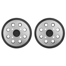 Disco de Lixa de 5 Polegadas com 8 Furos e Sistema de Fixação Por Adesivo de Nylon para Lixadeira Orbital Aleatória R2600 R2601 (Código 300527002)