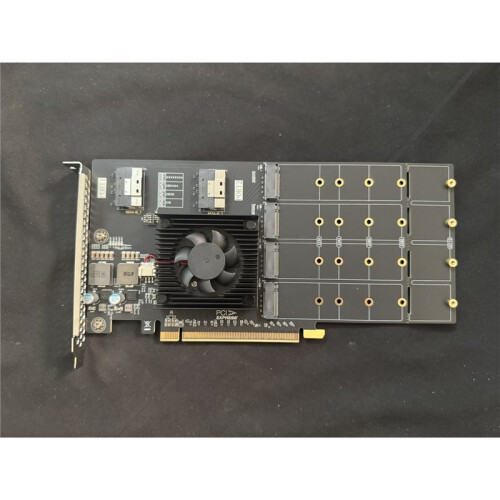 High Speed PCIe Extension Card Adapter PLX8749 Non-Split Converter, PC U.2 SSD &  Hardware Expansion Module