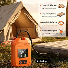 Portable 25PSI Electric Paddleboard Pump Rechargeable Pump Dual Stage Inflation Portable for Kayaks 12000mAh