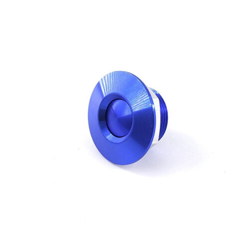 4pc Aluminum Universal Push Button Quick Release Car Front Bumper Hood Pin Engine Bonnet Lock for Racing 30mm 2
