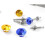 4pc Aluminum Universal Push Button Quick Release Car Front Bumper Hood Pin Engine Bonnet Lock for Racing 30mm 5