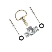 Universal Quick Release D- Turn Rivet Race Fairing Fastener 17mm for Motorcycle Bodywork Panels Clips Kit Gold