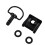 8pcs 1/4" 17mm Motorcycle Quick Release Dzus Turn Button Race Fairing Fastener for     A 6
