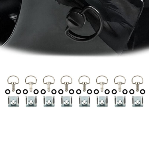 8pcs 1/4" 17mm Motorcycle Quick Release Dzus Turn Button Race Fairing Fastener for     B 2