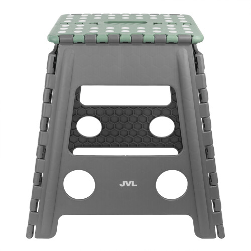 JVL Step Stool Small & Large Set, Grey 2