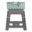 JVL Step Stool Small & Large Set, Grey 7