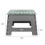JVL Step Stool Small & Large Set, Grey 10