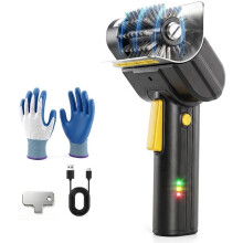 Portable Electric Grill Brush High Speed Handheld BBQ Cleaning Brush Efficient Rechargeable Grill Brush