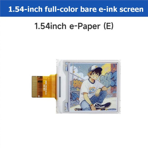1.54inch E-Paper E6 Full-Color Electronic Ink Screen 240x240 Pixels Low Power Consumption E-Paper 2