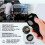 12V-24V Electric Winch Wireless Remote Control Kit - Dual Transmitter and Receiver System for Vehicle Winch Replacement 4