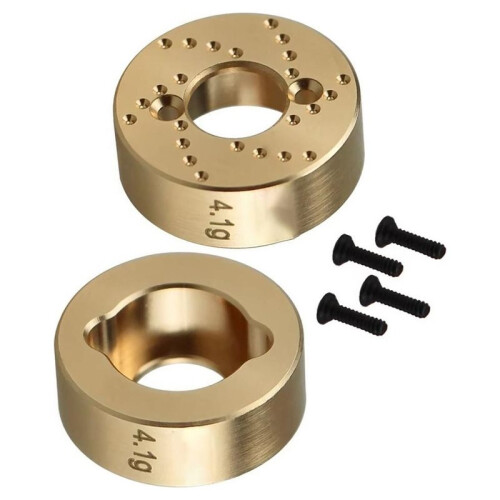 Voor Axial SCX30 1/30 Messing Achternaaf RC-Modelauto Upgrade Accessoires 1