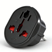 Universal Socket to EU Plug Adapter 16A Travel Adapter for Converte Germany France Netherlands European Union EU Plug