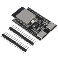 2-Pack ESP32-C6-WROOM-1-N16 Ontwikkelingsbord, Dual-Core MCU-Module, Dubbele Type-C Wi-Fi BLE voor IoT-Ontwikkelingsprojecten
