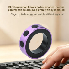 Remote Control 3-Button Remote for Music Video Camera Phone Wireless Finger Controller