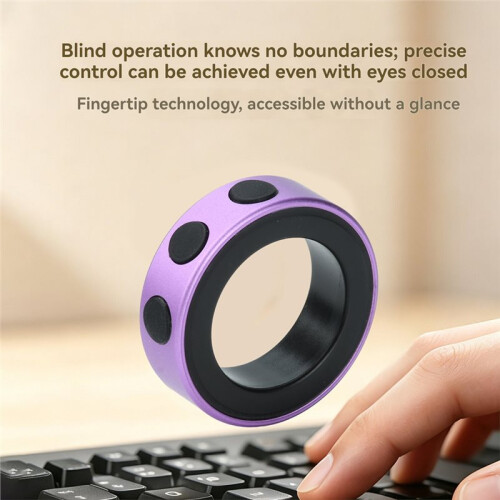Remote Control  3-Button  Remote for Music Video Camera Phone Wireless Finger Controller