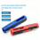 Multifunctional Wire Stripper Cutter, Portable Pen Clip Design with Anti-Skid Handle for Electrical & Network Cables 6