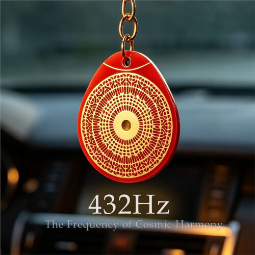 432hz MWO Multi-Frequency Oscillator Multi-Waveoscillator Geometry Power Charm Car Hanging Decor 2