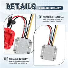 20V-12V Step Down Converter for 20V Lithium Battery with Fuse Buck Converter Regulator 10A 120W