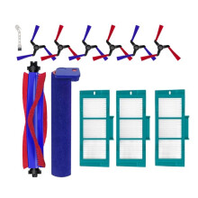 12PCS Vacuum Main Side Brush Roller Mop HEPA Filter Set Compatible with Spot+Scrub Ai RB05AA Vacuum Cleaner Replacement Parts