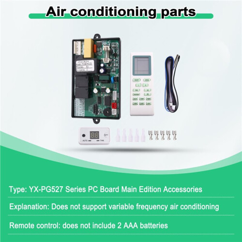 PG527 Air Conditioner Control Board with Display Only for Fixed-Frequency Wall-Mounted Air Conditioners)