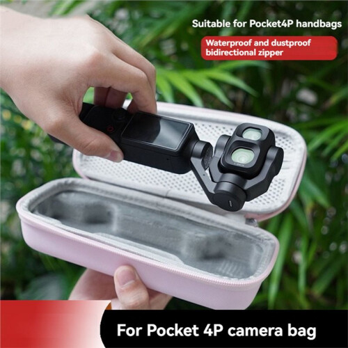 For  Pocket 4P Storage Bag Hard Shell Protective Case Travel Organizer with Shoulder Strap A 1