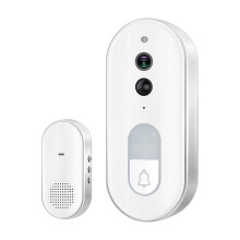 Tuya Video Doorbell Wireless HD Camera WiFi Two-Way Talk IR Night Vision IP65 Waterproof Home Security