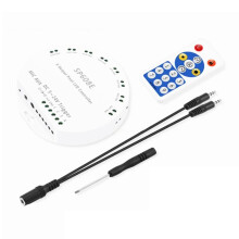 SP608E Controller 5V 12V 24V Music Dimmer for WS2812B WS2811 Addressable RGB LED Strip Lights