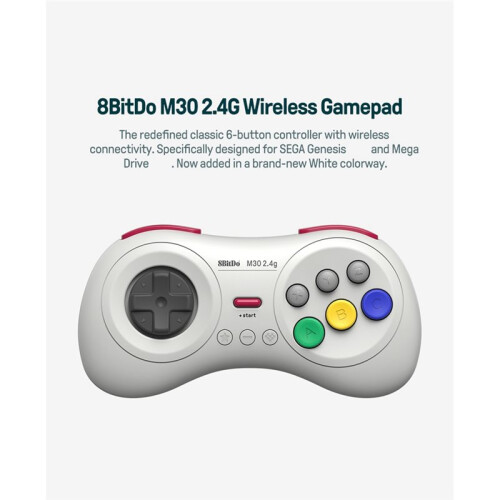 8BitDo M30 2.4G  Game Controller Game Accessories Gamepad for    Mega Drive  Game Console B 1