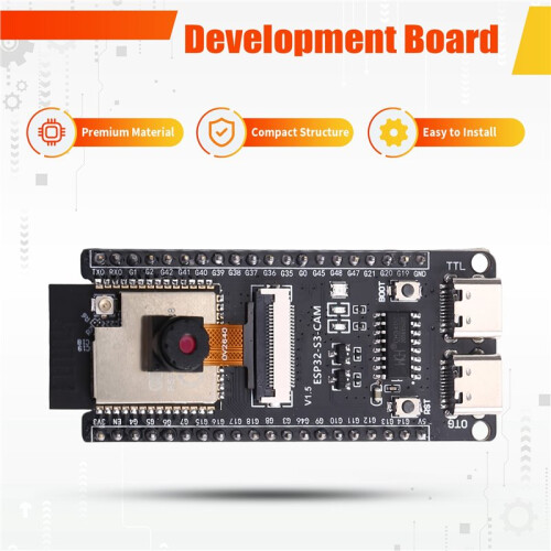 ESP32-S3-CAM Development Board with OV5640 Camera Wifi  ESP32-S3-N16R8 Module for IoT DIY Projects 1