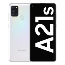 Samsung Galaxy A21s 32GB Silver Unlocked Dual SIM Smartphone - Refurbished