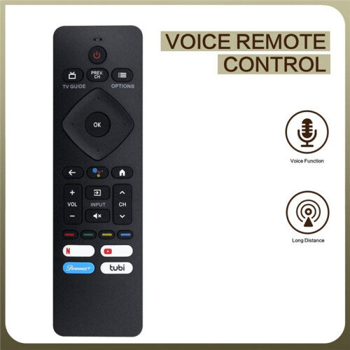 Replace RF439A Voice Remote Control for  Android TV URMT26CND001 S4X-RF439A 2