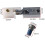Nylon Hook Concealed Door Closer Hardware for Standard Door Installations 11 3.5 3cm 6