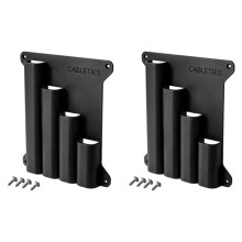 2PCS Zip Tie Holder for Toolbox Garage Workshop Space, Cable Tie Storage Rack, Zip TieOrganizer