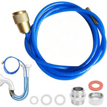 High Pressure Pipe Cleaner,3 Meters Pipe Cleaning Hose Tap Drain Cleaner Hose, Pressure Washer Hose,for M22 M24 1/2 Inch